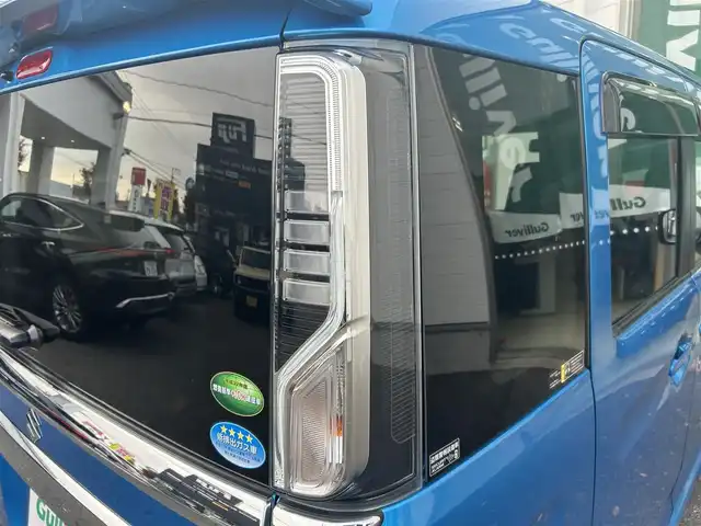 スズキ スペーシア カスタム HYBRID GS 新潟県 2019(平31)年 3.6万km ブリスクブルーM メモリナビ/ワンセグテレビ/バックカメラ/アイドリングストップ/ウィンカーミラー/ドアバイザー/プッシュスタート/片側パワースライドドア/ETC/スペアキー1個