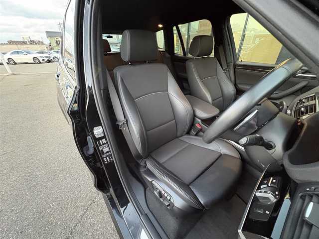 ＢＭＷ Ｘ３ xDrive20d 石川県 2016(平28)年 5.7万km 黒 純正ナビ/フルセグ/DVD・CD/全方位モニター/クルコン/ハーフレザー/パワーバックドア/ETC/ドラレコ前後/メモリーシート