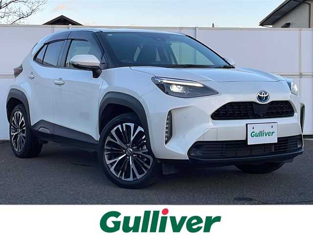 トヨタ ヤリスクロス ハイブリッド Z 岩手県 2020(令2)年 8.6万km ホワイトパールクリスタルシャイン 8型ナビ 全周囲C アドバンスドP ドラレコ シートヒーター ハーフレザーシート ビルドインETC2.0 レーダークルーズ ステアヒーター BSM 純正18インチAW ヒーター付ドアミラー オートLEDライト ダウンヒルアシスト