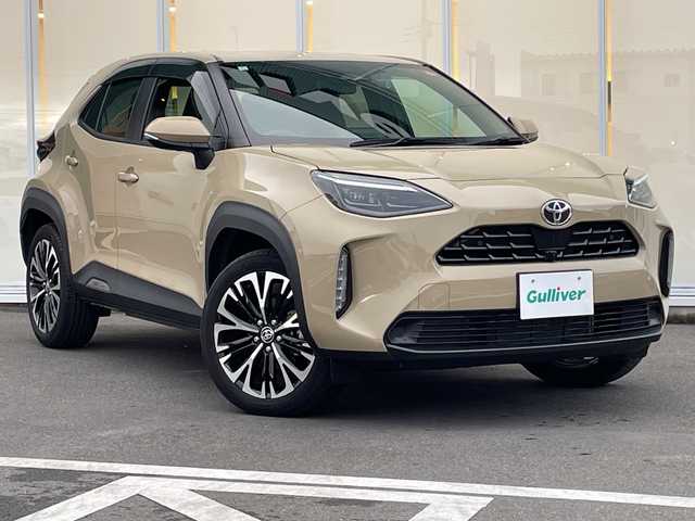 トヨタ ヤリスクロス Z 神奈川県 2024(令6)年 0.2万km ベージュ 純正ナビ/フルセグ/Bluetooth/USB/HDMI　/追従クルーズコントロール　/全周囲カメラ　/パワーバックドア　/前後コーナーセンサー　/クリアランスソナー　/パワーシート　/シートヒーターＤ＋Ｎ席　/ビルドインＥＴＣ2.0/前後ドライブレコーダー/LEDヘッドライト/オートマチックハイビーム/オートライト/フォグライト/スマートキー/プッシュスタート/純正アルミホイール/純正フロアマット/電動格納ミラー/ドアバイザー/ABS/横滑り防止装置/衝突被害軽減システム/盗難防止装置