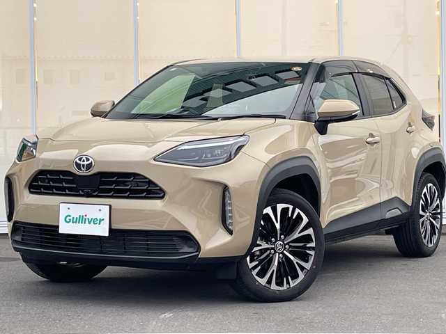 トヨタ ヤリスクロス Z 神奈川県 2024(令6)年 0.2万km ベージュ 純正ナビ/フルセグ/Bluetooth/USB/HDMI　/追従クルーズコントロール　/全周囲カメラ　/パワーバックドア　/前後コーナーセンサー　/クリアランスソナー　/パワーシート　/シートヒーターＤ＋Ｎ席　/ビルドインＥＴＣ2.0/前後ドライブレコーダー/LEDヘッドライト/オートマチックハイビーム/オートライト/フォグライト/スマートキー/プッシュスタート/純正アルミホイール/純正フロアマット/電動格納ミラー/ドアバイザー/ABS/横滑り防止装置/衝突被害軽減システム/盗難防止装置