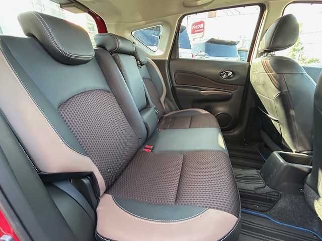 日産 ノート e－パワー メダリスト 宮城県 2018(平30)年 6.9万km 赤 ワンオーナー/純正ナビ（FM AM フルセグTV Bluetooth DVD SD Blu-ray）/全方位カメラ/バックカメラ/クルーズコントロール/ドライブレコーダー/ワイドミラー/ハーフレザーシート/ETC/LEDヘッドライト/純正フロアマット/純正アルミホイール/スマートキー/スペアキー×１/プリクラッシュセーフティ