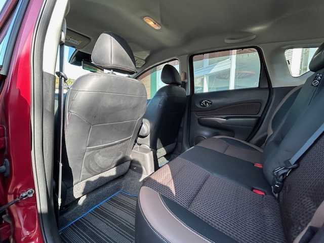 日産 ノート e－パワー メダリスト 宮城県 2018(平30)年 6.9万km 赤 ワンオーナー/純正ナビ（FM AM フルセグTV Bluetooth DVD SD Blu-ray）/全方位カメラ/バックカメラ/クルーズコントロール/ドライブレコーダー/ワイドミラー/ハーフレザーシート/ETC/LEDヘッドライト/純正フロアマット/純正アルミホイール/スマートキー/スペアキー×１/プリクラッシュセーフティ