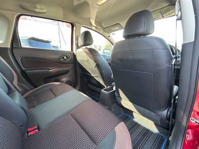 日産 ノート e－パワー メダリスト 宮城県 2018(平30)年 6.9万km 赤 ワンオーナー/純正ナビ（FM AM フルセグTV Bluetooth DVD SD Blu-ray）/全方位カメラ/バックカメラ/クルーズコントロール/ドライブレコーダー/ワイドミラー/ハーフレザーシート/ETC/LEDヘッドライト/純正フロアマット/純正アルミホイール/スマートキー/スペアキー×１/プリクラッシュセーフティ