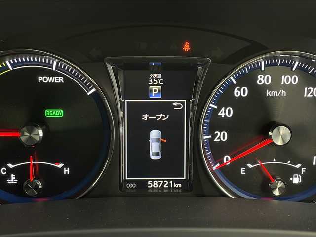 トヨタ クラウン ハイブリッド アスリートS 鹿児島県 2016(平28)年 5.9万km ホワイトパールクリスタルシャイン 純正メーカーナビ/(BT/CD/DVD/AM/FM/フルセグTV)/クルーズコントロール/バックカメラ/革巻きステアリング/ステアリングスイッチ/ステアリングヒーター/前席パワーシート/前席シートエアコン/レザーシート/ビルトインETC/社外前後ドライブレコーダー/純正17インチアルミホイール/純正フロアマット/純正LEDヘッドライト/スペアキー/オートリトラミラー/取扱説明書