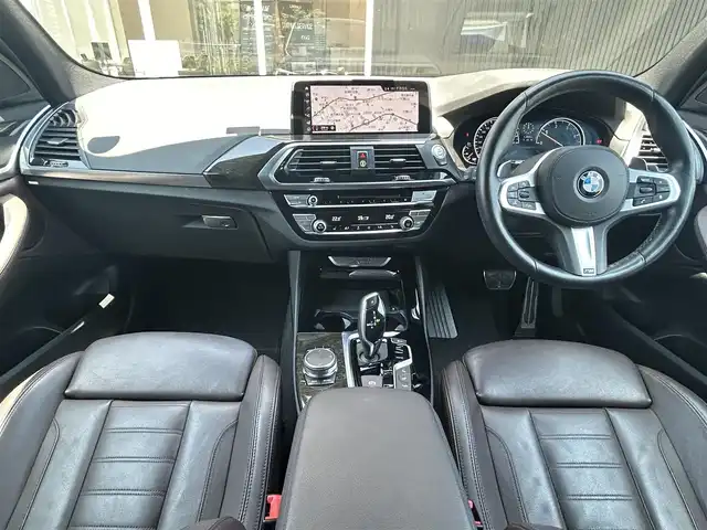 ＢＭＷ Ｘ３ xDrive20d Mスポーツ 福岡県 2019(令1)年 4.6万km サファイアブラックP ハイラインパッケージ/アダプティブクルーズコントロール/ブラインドスポットモニター/レーンキープアシスト/茶革シート/全席シートヒーター/純正ナビ/フルセグTV/全方位カメラ/Bluetooth/スクリーンミラーリング/ヘッドアップディスプレイ/LEDヘッドライト/オートハイビーム/パワーバックドア/純正19インチアルミホイール/ミラー一体型ETC/取扱説明書