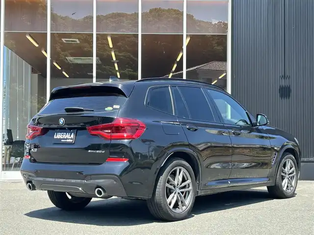 ＢＭＷ Ｘ３ xDrive20d Mスポーツ 福岡県 2019(令1)年 4.6万km サファイアブラックP ハイラインパッケージ/アダプティブクルーズコントロール/ブラインドスポットモニター/レーンキープアシスト/茶革シート/全席シートヒーター/純正ナビ/フルセグTV/全方位カメラ/Bluetooth/スクリーンミラーリング/ヘッドアップディスプレイ/LEDヘッドライト/オートハイビーム/パワーバックドア/純正19インチアルミホイール/ミラー一体型ETC/取扱説明書