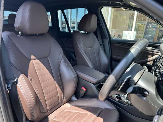 ＢＭＷ Ｘ３ xDrive20d Mスポーツ 福岡県 2019(令1)年 4.6万km サファイアブラックP ハイラインパッケージ/アダプティブクルーズコントロール/ブラインドスポットモニター/レーンキープアシスト/茶革シート/全席シートヒーター/純正ナビ/フルセグTV/全方位カメラ/Bluetooth/スクリーンミラーリング/ヘッドアップディスプレイ/LEDヘッドライト/オートハイビーム/パワーバックドア/純正19インチアルミホイール/ミラー一体型ETC/取扱説明書