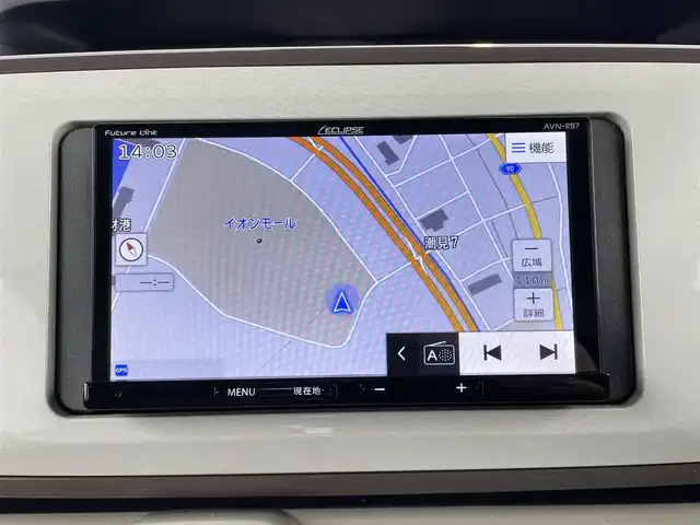 ダイハツ ムーヴ キャンバス G メイクアップ リミテッド　SAⅢ 千葉県 2021(令3)年 4.4万km パールホワイトⅢ/ナチュラルベージュマイカメタリック 2トーン 社外メモリナビ　/全方位カメラ　/Ｂｌｕｅｔｏｏｔｈ接続あり　/ＣＤ再生あり　/ＥＴＣ　/シートヒーター　/両側パワースライドドア /スマートアシストIII /LEDヘッドライト /スマートキー /アイドリングストップ