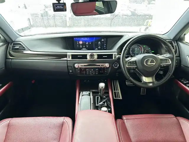 レクサス ＧＳ 300h Fスポーツ 兵庫県 2017(平29)年 3.7万km ホワイトノーヴァガラスフレーク 純正ナビ（AM/FM/CD/TV/BT)/フルセグTV/前方ドライブレコーダー/セーフティセンス/レーンキープアシスト/バックカメラ/プッシュスタート/革巻きステアリング/ステアリングヒーター/パドルシフト/クルーズコントロール（追従なし）/ビルドインETC/TVキャンセラー/シートメモリー/レザーシート/シートヒーター/ベンチレーション/リアサンシェード/純正フロアマット/ドアバイザー/純正19インチアルミホイール
