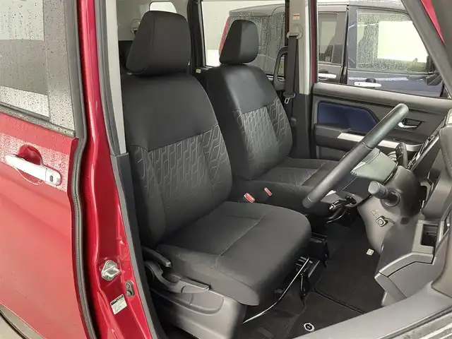 トヨタ ルーミー カスタムG－T 滋賀県 2018(平30)年 4.1万km ブラックマイカ/マゼンダベリーメタリック 禁煙車/純正ナビ/CD.DVD.Bluetooth.フルセグ/バックカメラ/衝突軽減ブレーキ/クルーズコントロール/両側パワースライドドア/前席シートヒーター/前後ドライブレコーダー/ビルトインETC/アイドリングストップ/ステアリングスイッチ/コーナーセンサー/オートライト/LEDヘッドライト/スマートキー