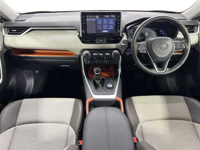 トヨタ ＲＡＶ４ ハイブリッド アドベンチャー 大阪府 2022(令4)年 1.7万km グレーメタリック 純正ナビ(フルセグ/Bluetooth) バックカメラ デジタルインナーミラー ETC 革シート パワーシート/ヒーター/エアコン 電動リアゲート 衝突軽減 レーダーC クリアランスソナー BSM