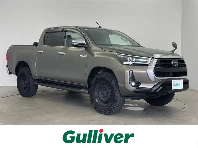トヨタ ハイラックス Z 埼玉県 2021(令3)年 2.6万km オキサイドブロンズM ４ＷＤ　/ディーゼルターボ　/純正ＳＤナビ　/バックカメラ　/衝突被害軽減/レーダークルーズコントロール/クリアランスソナー /社外ホイール　/ブロックタイヤ　/前後ドライブレコーダー　/ＥＴＣ２．０　　/オートＬＥＤライト　