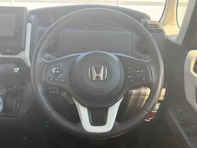 ホンダ Ｎ ＢＯＸ L ターボ 岩手県 2021(令3)年 1.2万km プラチナホワイトパール 両側パワースライドドア　純正７型ナビ　バックカメラ　Ｂｌｕｅｔｏｏｔｈ　ＵＳＢ　ＣＤ　ＤＶＤ　フルセグ　クルーズコントロール　衝突軽減　ＬＥＤオートライト　スマートキー　充電用ＵＳＢジャック急速充電