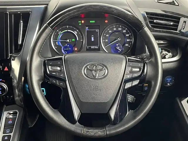 トヨタ アルファードハイブリット S タイプゴールド 道央・札幌 2020(令2)年 5.1万km スパークリングブラックパールクリスタルシャイン ・４WD/・モデリスタエアロ（F/S/R）/・モデリスタマフラー/・純正ディスプレイオーディオ/　CD/DVDデッキ/TVキット/BT/USB/Miracast/・バックカメラ/・前後ドライブレコーダー/・AC100V/1500W/・トヨタセーフティセンス/　PCS/LTA/PKSB/RSA/・レーダークルーズコントロール/・クリアランスソナー/・オートハイビーム/・両側パワースライドドア/・パワーバックドア/・LEDヘッドライト/・フォグライト/・オートライト/・ハーフレザーシート/・2列目オットマン/・純正AW/・純正フロアマット/・ドアバイザー
