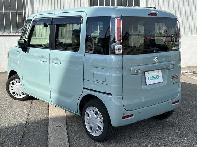 スズキ スペーシア HYBRID X 富山県 2019(令1)年 3.7万km オフブルーM ワンオーナー/スマートキー×２/両側パワースライドドア/社外メモリーナビ(MDV-D4068TW)/DVD/BT/デジタルTV/バックカメラ/プッシュスタート/衝突安全ブレーキ/レーンキープアシスト/オートハイビーム/横滑り防止装置/シートヒーター(D)/ドラレコ(ZDR-035)/クリアランスソナー/アイドリングストップ/純正フロアマット/純正ドアバイザー/保証書・取説・ナビ取説