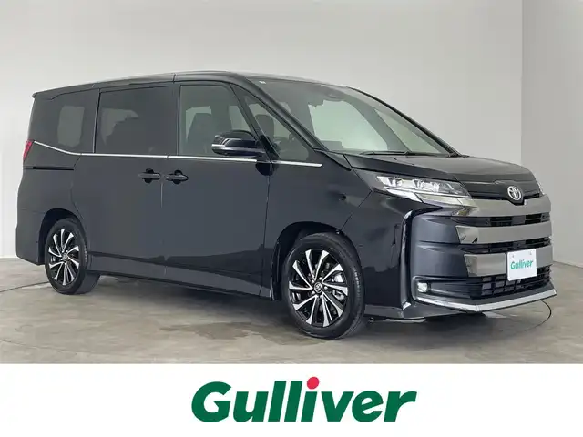 トヨタ ノア S－Z 埼玉県 2025(令7)年 0.1千km アティチュードブラックマイカ 登録済未使用車　/快適利便パッケージ　/純正１０．５インチディスプレイオーディオ　/ユニバーサルステップ　/パノラミックビューモニター　/ブラインドスポットモニター/ＤＶＤデッキ/デジタルミラー　/シートヒーター　/ビルトインＥＴＣ２．０