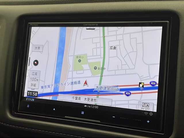 ホンダ ヴェゼル ハイブリッド 千葉県 2019(令1)年 3.6万km プラチナホワイトパール 社外ナビ/フルセグTV/バックカメラ　/衝突被害軽減ブレーキ/レーンキープアシスト/レーダークルーズコントロール/先行車先行お知らせ/パワーシート＆シートヒーター/ステアリングリモコン/LEDヘッドライト/パドルシフト