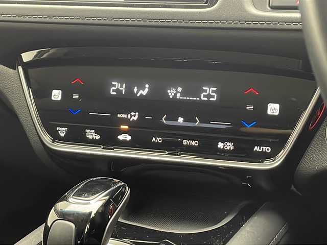 ホンダ ヴェゼル ハイブリッド 千葉県 2019(令1)年 3.6万km プラチナホワイトパール 社外ナビ/フルセグTV/バックカメラ　/衝突被害軽減ブレーキ/レーンキープアシスト/レーダークルーズコントロール/先行車先行お知らせ/パワーシート＆シートヒーター/ステアリングリモコン/LEDヘッドライト/パドルシフト