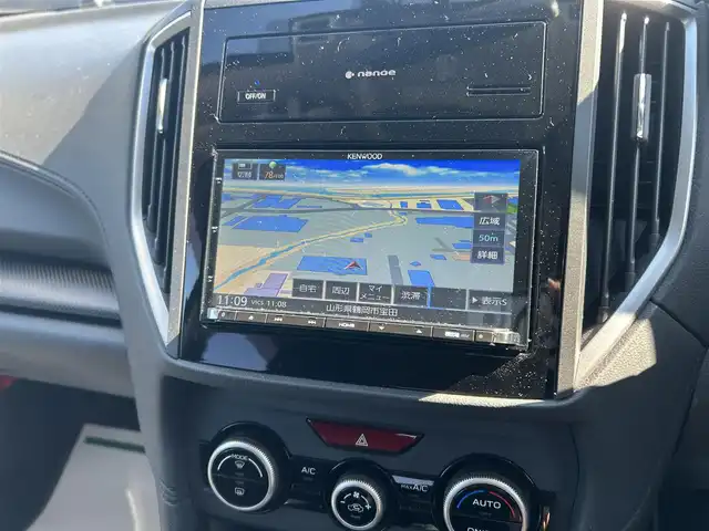 スバル インプレッサ スポーツ 1．6i－Lアイサイト 山形県 2017(平29)年 8.2万km ダークグレーメタリック 4WD/アイサイト/純正メモリナビ/　　【CD　DVD　BT　フルセグ　AUX　MSV】/レーダークルーズコントロール/LEDオートライト/純正16インチアルミホイール/パドルシフト/ステアリングスイッチ/アイドリングストップ/電動格納ミラー/純正フロアマット/リモコンキー/ETC2.0