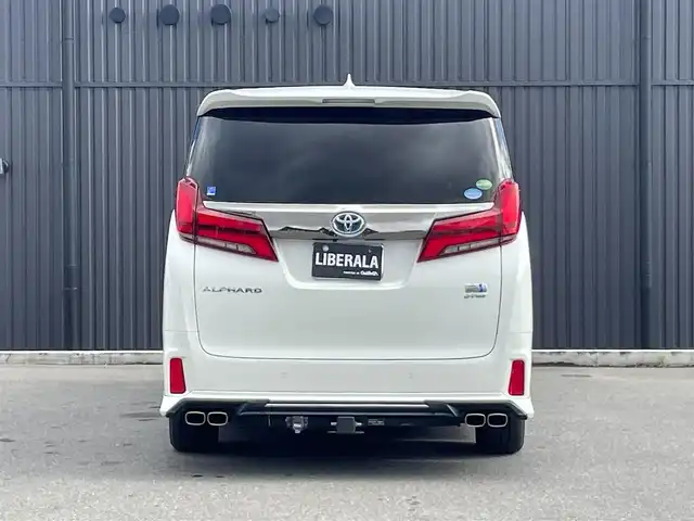 トヨタ アルファードハイブリット S タイプゴールド 福島県 2021(令3)年 7.6万km ホワイトパールクリスタルシャイン ワンオーナー/TRDエアロ/サンルーフ/レーダークルーズコントロール/プリクラッシュセーフティ/レーンキープ/ブラインドスポット/オートマチックハイビーム/デジタルインナーミラー/三眼LEDヘッドライト/純正ナビ/フルセグTV/バックカメラ/フリップダウンモニター/ビルトインETC/パワーバックドア/前後ドライブレコーダー/社外GPSレーダー/純正エンジンスターター/オートホールド/コーナーセンサー/ヒッチメンバー/純正17インチAW/取扱説明書/保証書/スペアキー