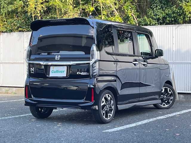 ホンダ Ｎ ＢＯＸ カスタム G L ターボ ホンダセンシング 茨城県 2018(平30)年 3.3万km クリスタルブラックパール 衝突軽減ブレーキ/ナビ【CD/FM/AM/ワンセグ】/両側パワースライドドア/クルーズコントロール/バックカメラ/車線維持支援システム/ETC/ドライブレコーダー/３眼LEDライト/フォグランプ/カーテンエアバッグ/横滑り防止装置/ターボ/スペアキー×１