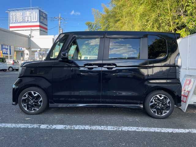 ホンダ Ｎ ＢＯＸ カスタム G L ターボ ホンダセンシング 茨城県 2018(平30)年 3.3万km クリスタルブラックパール 衝突軽減ブレーキ/ナビ【CD/FM/AM/ワンセグ】/両側パワースライドドア/クルーズコントロール/バックカメラ/車線維持支援システム/ETC/ドライブレコーダー/３眼LEDライト/フォグランプ/カーテンエアバッグ/横滑り防止装置/ターボ/スペアキー×１