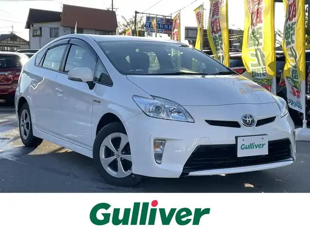 トヨタ プリウス L 長野県 2015(平27)年 9.3万km 白 ワンオーナー/保証書/取扱説明書/ワンセグテレビ/AM/FM/Bluetooth/プッシュスタート/パワーウィンドウ/アイドリングストップ/スマートキー/スペアキー/ETC/バックカメラ/純正フロアマット/純正15インチAW/オートライト/ハロゲンヘッドライト/ドアバイザー/電動格納ミラー