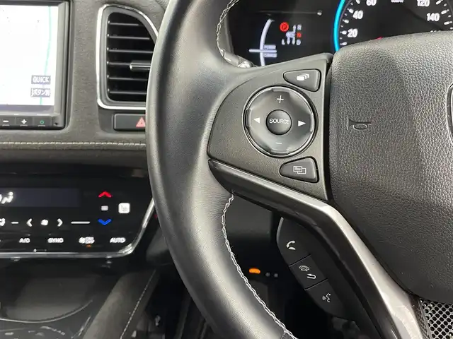 ホンダ ヴェゼル ハイブリッド RS ホンダセンシング 大分県 2019(令1)年 1.9万km プレミアムクリスタルブルークリスタル 純正ナビ/CD/DVD/BT/ワンセグ/ETC/電子パーキング/オートホールド/シートヒーター（Ｄ／Ｎ）/ホンダセンシング/衝突軽減ブレーキ/レーンキープアシスト/先行発進お知らせ/レーダークルーズ/バックカメラ/ハーフレザーシート/スペアキー×１