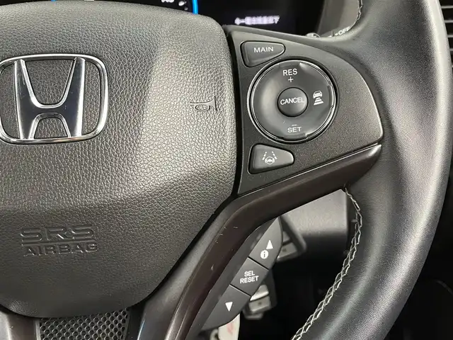 ホンダ ヴェゼル ハイブリッド RS ホンダセンシング 大分県 2019(令1)年 1.9万km プレミアムクリスタルブルークリスタル 純正ナビ/CD/DVD/BT/ワンセグ/ETC/電子パーキング/オートホールド/シートヒーター（Ｄ／Ｎ）/ホンダセンシング/衝突軽減ブレーキ/レーンキープアシスト/先行発進お知らせ/レーダークルーズ/バックカメラ/ハーフレザーシート/スペアキー×１