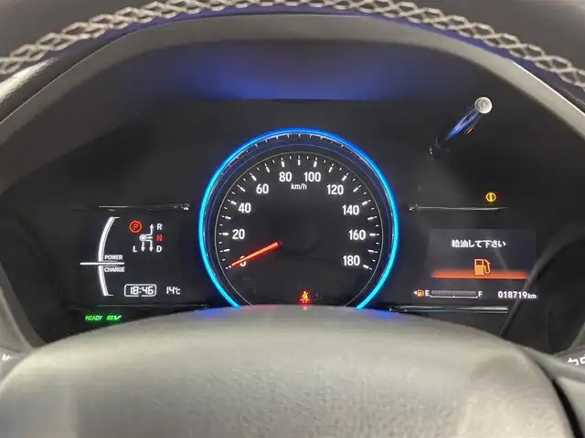 ホンダ ヴェゼル ハイブリッド RS ホンダセンシング 大分県 2019(令1)年 1.9万km プレミアムクリスタルブルークリスタル 純正ナビ/CD/DVD/BT/ワンセグ/ETC/電子パーキング/オートホールド/シートヒーター（Ｄ／Ｎ）/ホンダセンシング/衝突軽減ブレーキ/レーンキープアシスト/先行発進お知らせ/レーダークルーズ/バックカメラ/ハーフレザーシート/スペアキー×１