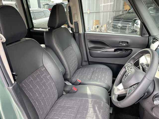 三菱 デリカミニ T プレミアム 長野県 2023(令5)年 0.4万km ＤグリーンＭ 禁煙車/純正9インチナビ/【MM223D-LM】/(フルセグTV/Bluetooth)/e-Assist/・衝突被害軽減ブレーキ/・踏み間違い衝突防止アシスト/・車線逸脱防止支援機能/・オートマチックハイビーム/・ふらつき警報/・前方衝突予測警報/・標識検知システム/・先行車発進通知/・マイパイロット（レーダークルーズコントロール・車線維持支援）/デジタルルームミラー/マルチアラウンドモニター/ビルトインETC/ハンズフリー両側パワースライドドア/前席シートヒーター/ハーフレザーシート/ステアリングヒーター/革巻きステアリング/パドルシフト/ステアリングスイッチ/電動パーキングブレーキ/ブレーキホールド/LEDヘッドライト/オートライト/スマートキー/Pスタート/電動格納ミラー/純正15インチAW/純正フロアマット/ルーフレール