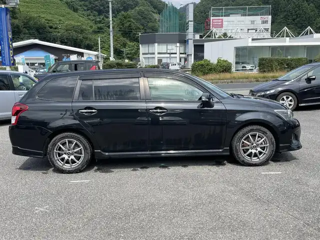 トヨタ カローラ フィールダー 1．5G エアロツアラー W×B 山形県 2014(平26)年 8.9万km ブラックマイカ (株)IDOMが運営する【じしゃロン山形店】の自社ローン専用車両になります。/こちらは現金またはオートローンご利用時の価格です。/自社ローンご希望の方は別途その旨お申付け下さい。/メモリナビ/ビルトインETC/ALLパワーウィンドウ/ウィンカーミラー/ISOFIX/プッシュスタート/スマートキー/フォグランプ/純正フロアマット