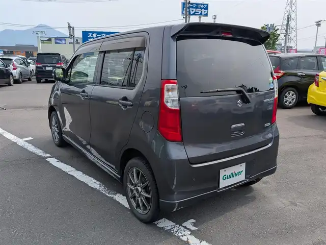 スズキ ワゴンＲ FX－LTD 福井県 2012(平24)年 9.9万km ルナグレーパールメタリック キセノンヘッドライト/Fフォグ/４WD/運転席シートヒーター/アイドリングストップ/盗難防止装置/純正カーオーディオ（CD/AM/FM/AUX）/純正フロアマット/スマートキー