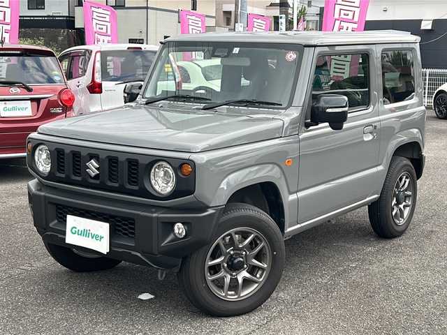 スズキ ジムニー XC 愛知県 2021(令3)年 2.3万km ミディアムグレー DVDナビ/フルセグテレビ/ウィンカーミラー/クルーズコントロール/プッシュスタート/ETC