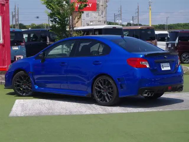 スバル ＷＲＸ ＳＴＩ STI タイプS 千葉県 2018(平30)年 6.3万km WRブルーパール SIドライブ/スバルリヤビークルディテクション/運転席パワーシート/ハーフレザーシート/ダイヤトーンサウンドナビ/地デジTV/【DVD/CD再生機能　Bluetooth接続】/バックカメラ/革巻きステアリング/ETC/LEDヘッドライト/フォグライト/ウインカーミラー/純正19インチアルミホイル/サイド/カーテンエアバッグ/キーレスアクセス