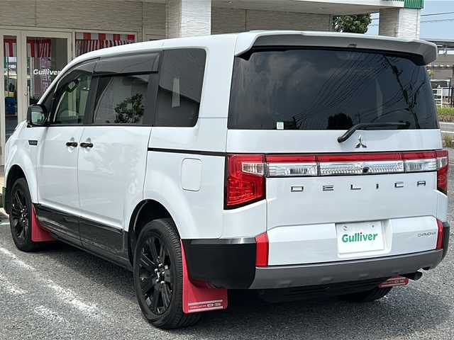 三菱 デリカＤ：５ シャモニー 千葉県 2024(令6)年 3.6万km ホワイトダイヤモンド 11型ナビEX11NX バックカメラ バックカメラ内蔵ミラー オートステップ 電動両側スライドドア 電動リアドア レーダークルーズ 電動シート シートヒーター ステアヒーター パドルシフト HDMI