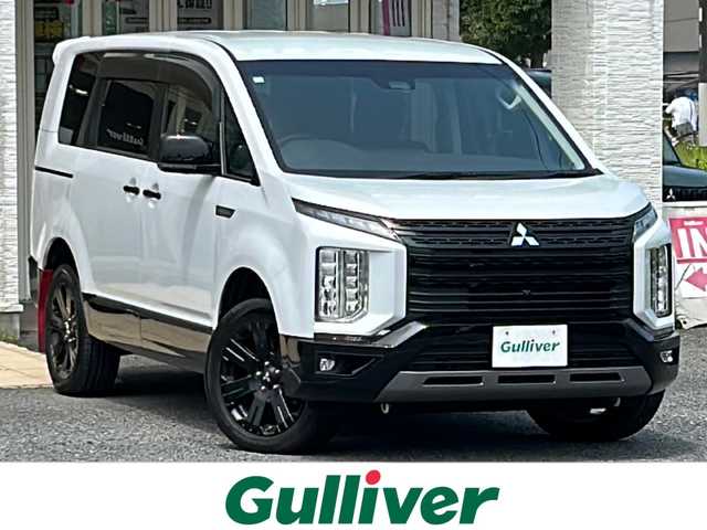 三菱 デリカＤ：５ シャモニー 千葉県 2024(令6)年 3.6万km ホワイトダイヤモンド 11型ナビEX11NX バックカメラ バックカメラ内蔵ミラー オートステップ 電動両側スライドドア 電動リアドア レーダークルーズ 電動シート シートヒーター ステアヒーター パドルシフト HDMI