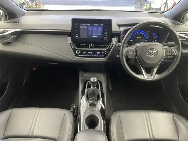 トヨタ カローラ スポーツ G スタイルパッケージ 千葉県 2021(令3)年 4.3万km アティチュードブラックマイカ セーフティセンス（予防安全パッケージ）/・プリクラッシュセーフティシステム/・レーンディパーチャーアラート/・ブレーキ制御付レーダークルーズコントロール/・オートマチックハイビーム/・ロードサインアシスト/純正7型ディスプレイオーディオ/・Bluetoothオーディオ/・バックカメラ/前後コーナーセンサー/専用ブラック塗装17インチAW/専用ハーフレザーシート/LEDヘッドライト/スマートキー/ビルトインETC