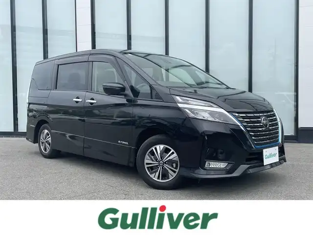 日産 セレナ e－パワー ハイウェイスター V 大阪府 2020(令2)年 4.9万km ダイヤモンドブラック 純正10インチナビ /ビルトインETC /全方位モニター　/ドライブレコーダー（前）　/両側パワースライドドア　/クルーズコントロール　/純正15インチアルミホイール　/LEDヘッドランプ　/純正フロアマット　/セーフティパックA/フリップダウンモニター