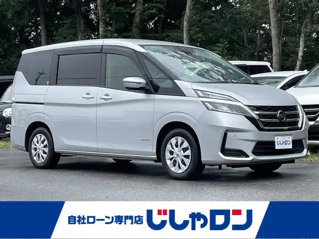 日産 セレナ X V 栃木県 2020(令2)年 10.6万km ブリリアントシルバー (株)IDOMが運営する【じしゃロン宇都宮店】の自社ローン専用車両になります。こちらは現金またはオートローンご利用時の価格です。自社ローンご希望の方は別途その旨お申付け下さい/禁煙車/純正１０インチナビ/アラウンドビューモニター/Ｂｌｕｅｔｏｏｔｈ接続/ＣＤ／ＤＶＤ/プロパイロット/後席用モニター/サンシェード/両側パワースライドドア/撥水シート/ＬＥＤヘッドライト/ＥＴＣ