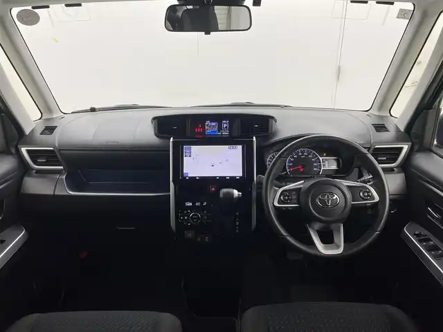 トヨタ ルーミー カスタムG－T 茨城県 2021(令3)年 3.9万km ブラックマイカメタリック 純正9型ナビ/バックカメラ/フルセグ/衝突被害軽減ブレーキ/車線逸脱抑制装置/レーダークルーズコントロール/オートマチックハイビーム/クリアランスソナー/両側電動スライドドア/ETC2.0/シートヒーター/純正15インチAW/LEDヘッドライト/スマートキー