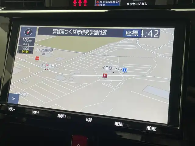 トヨタ ルーミー カスタムG－T 茨城県 2021(令3)年 3.9万km ブラックマイカメタリック 純正9型ナビ/バックカメラ/フルセグ/衝突被害軽減ブレーキ/車線逸脱抑制装置/レーダークルーズコントロール/オートマチックハイビーム/クリアランスソナー/両側電動スライドドア/ETC2.0/シートヒーター/純正15インチAW/LEDヘッドライト/スマートキー