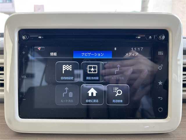 スズキ ラパン S 大阪府 2016(平28)年 5.4万km コフレピンクパールメタリック 純正メモリナビ/(フルセグTV/Bluetooth/CD/DVD)/全方位モニター/衝突被害軽減システム/横滑り防止装置/盗難防止装置/アイドリングストップ/純正フロアマット/ベンチシート/シートヒーター/ドライブレコーダー/ETC/取扱説明書/保証書/スペアキー×１