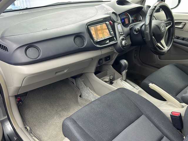 ホンダ インサイト L 大阪府 2009(平21)年 9万km ポリッシュドメタルメタリック 純正７インチHDDナビ/TV/CD/DVD/バックカメラ/ETC/社外１５インチAW/前方ドライブレコーダー