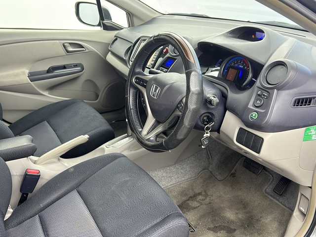 ホンダ インサイト L 大阪府 2009(平21)年 9万km ポリッシュドメタルメタリック 純正７インチHDDナビ/TV/CD/DVD/バックカメラ/ETC/社外１５インチAW/前方ドライブレコーダー