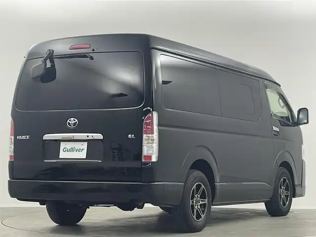 トヨタ ハイエース GL 埼玉県 2022(令4)年 1.8万km ブラックマイカ モデリスタエアロ　純正ナビ　バックカメラ　ドライブレコーダー　１００Ｖ電源　レーンキープアシスト　衝突軽減システム　純正ＬＥＤヘッドライト　片側パワースライド　スマートキー　ＥＴＣ２．０　禁煙車