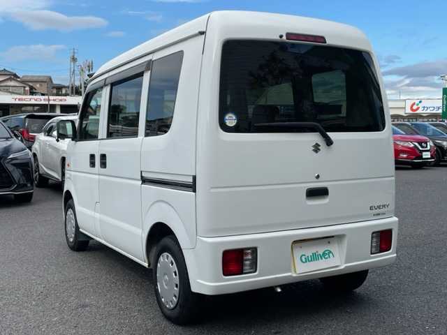 スズキ エブリイ ジョイン 茨城県 2013(平25)年 5.4万km スペリアホワイト 純正オーディオ　/スライドドア　/パワーステアイング　/パワーウィンドウ　/冬タイヤ付き　/ハロゲンライト　/純正フロアマット　/エアバックＷ