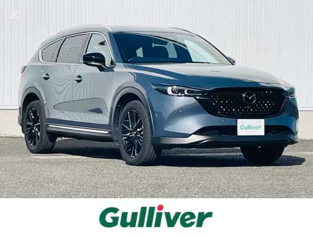 マツダ ＣＸ－８ XD ブラックトーンエディション 熊本県 2023(令5)年 2万km ポリメタルグレーM 純正ナビ/・AM/FM/USB/BT/SD/・アップルカープレイ/アンドロイドオート/・フルセグTV/スマートシティブレーキサポート/AT誤発進抑制装置/レーンキープアシストサポート/クルージング＆トラフィックサポート/ブラインドスポットモニター/360°ビュー/ハイビームコントロールシステム/ヘッドアップディスプレイ/置くだけ充電/前席パワーシート/前席シートヒーター/LEDヘッドライト/ETC2.0/パワーバックドア/革巻きステアリング/ステアリングスイッチ/電動パーキングブレーキ/オートホールドブレーキ/社外コイルマット/純正アルミホイール/電動格納ミラー/ウインカーミラー