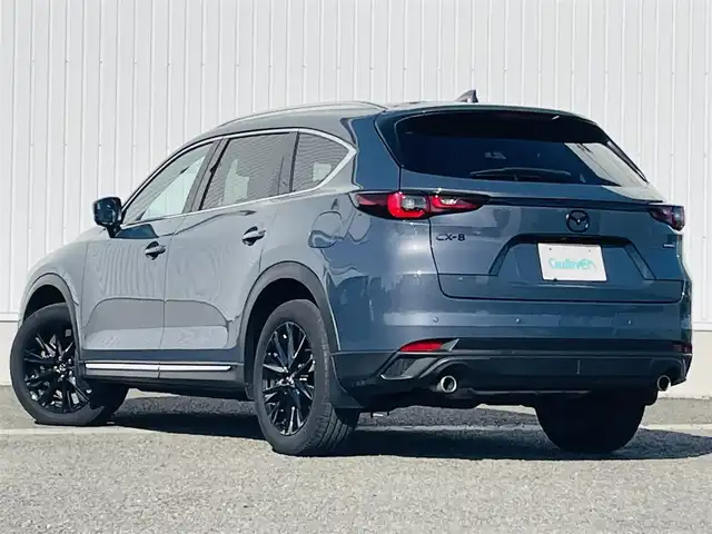 マツダ ＣＸ－８ XD ブラックトーンエディション 熊本県 2023(令5)年 2万km ポリメタルグレーM 純正ナビ/・AM/FM/USB/BT/SD/・アップルカープレイ/アンドロイドオート/・フルセグTV/スマートシティブレーキサポート/AT誤発進抑制装置/レーンキープアシストサポート/クルージング＆トラフィックサポート/ブラインドスポットモニター/360°ビュー/ハイビームコントロールシステム/ヘッドアップディスプレイ/置くだけ充電/前席パワーシート/前席シートヒーター/LEDヘッドライト/ETC2.0/パワーバックドア/革巻きステアリング/ステアリングスイッチ/電動パーキングブレーキ/オートホールドブレーキ/社外コイルマット/純正アルミホイール/電動格納ミラー/ウインカーミラー